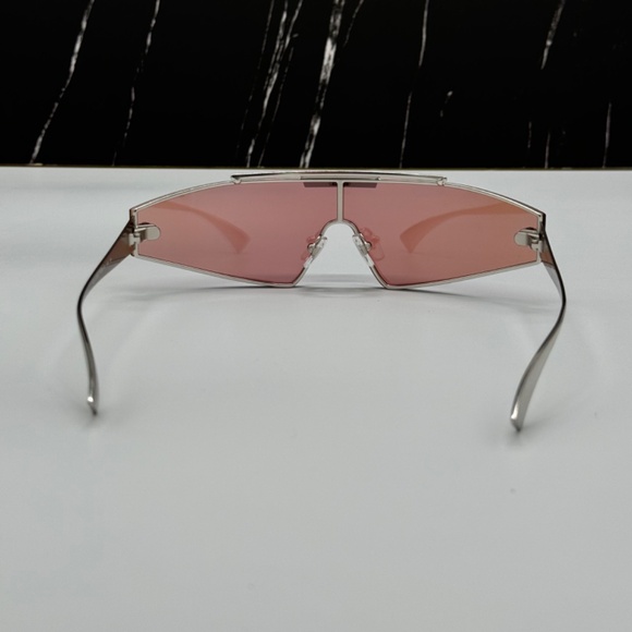 NEW VE2265 100011 VERSACE MOD 2265 1000/11 SILVER VE2265 1000/11 SUNGLASSES - Picture 12 of 16